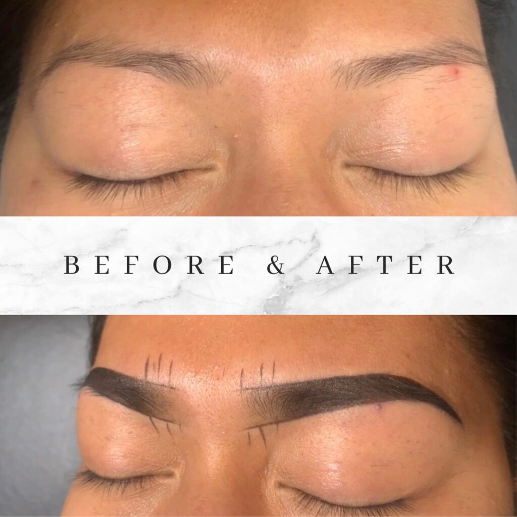 Ombre Brows Brow Mapping for Ombre Powder Brows