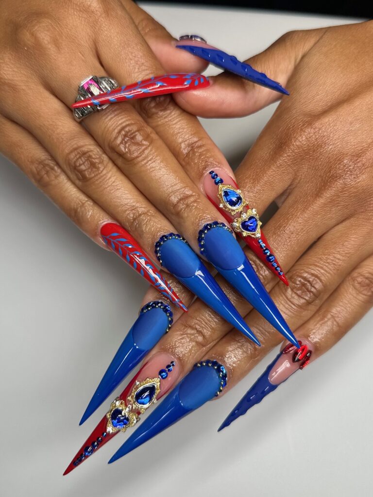 long nail design ideas trending